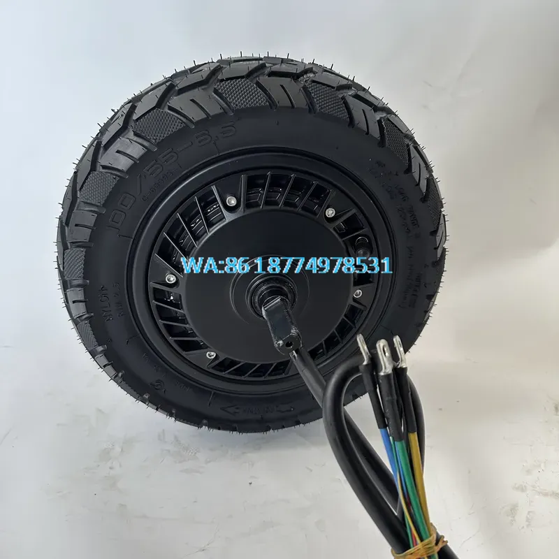60V 5000W Brushless Hub Motor - Wmwmnu 11 Inch Dual Hall 60V