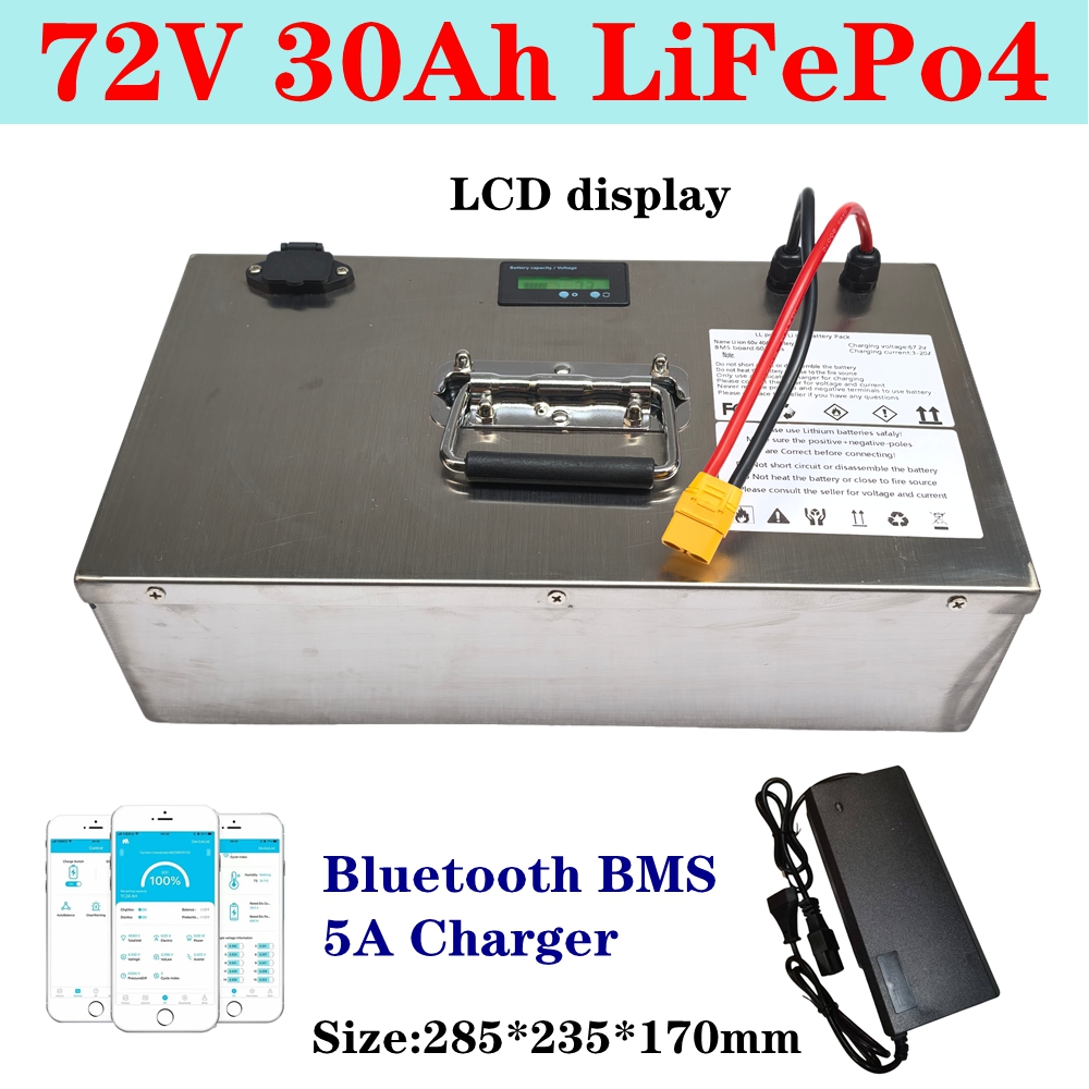 Upgraded 72V 30Ah 20Ah Lifepo4 - 72V 30Ah Lifepo4 Battery Pack recension och pris