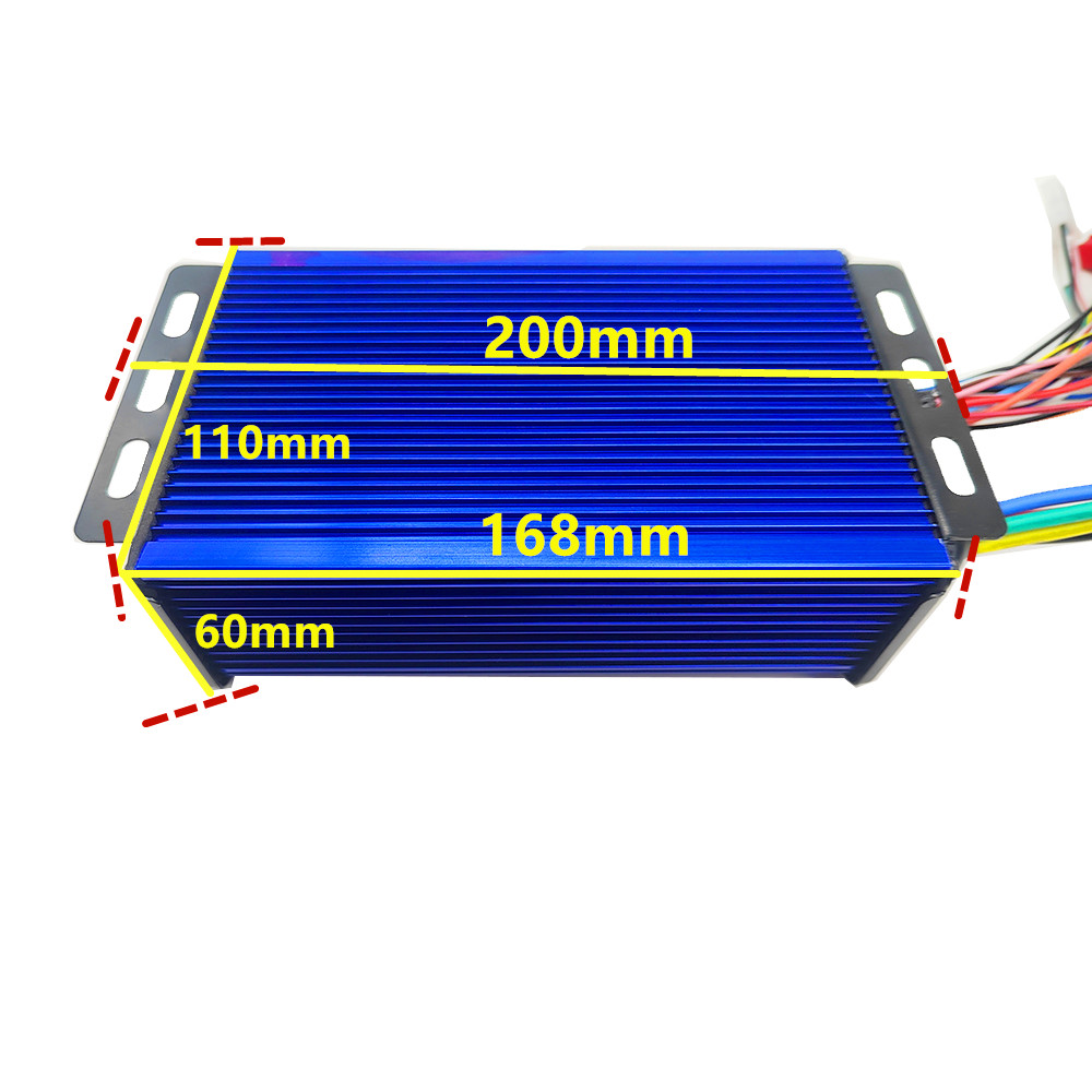 36V 48V 60V 72V 2000W Brushles - 72V 45A Dual Controller recension och pris
