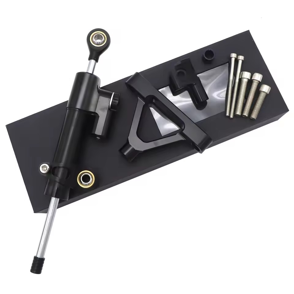 For Kawasaki ZX10R 04-05 Racin - Steering Damper Stabilizer Kit Cnc recension och pris